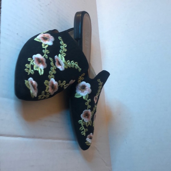 7M embroidered Franco Sarto slide/Mule - Picture 2 of 5